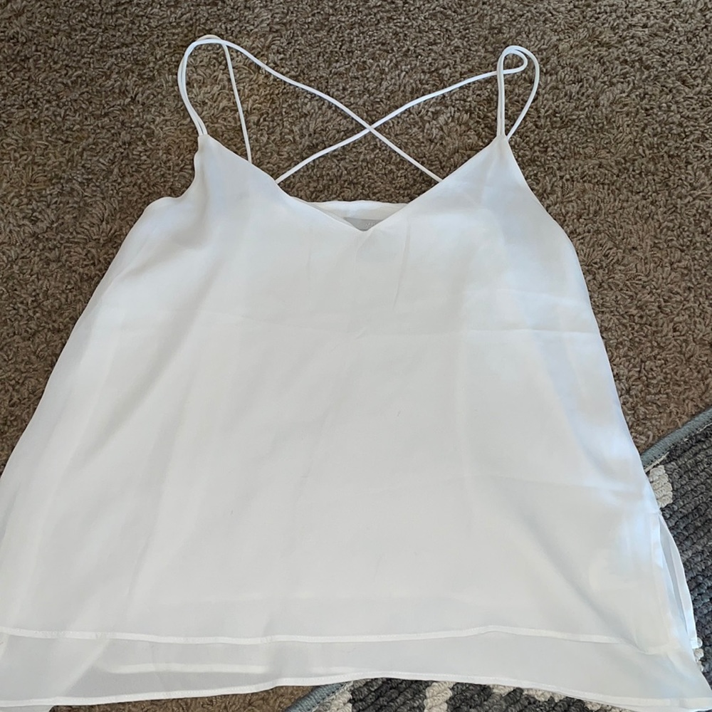 crisscross back tank top!